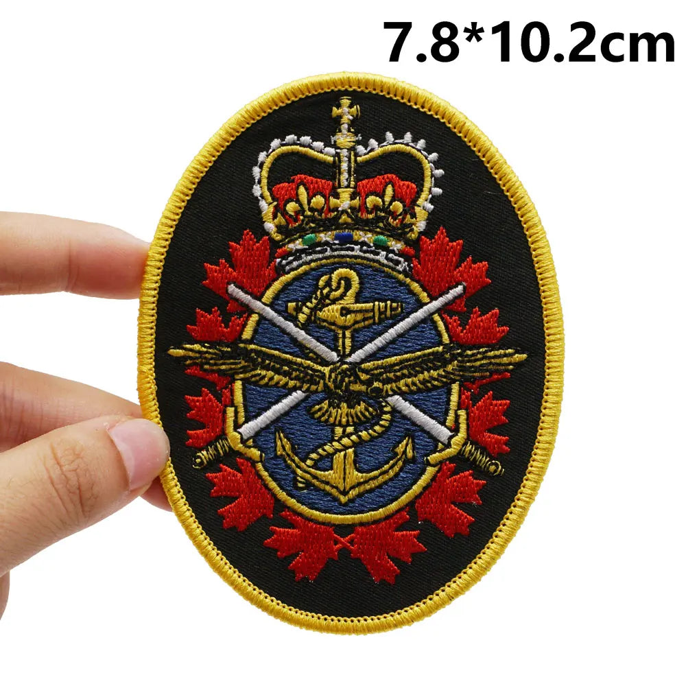Emblem 'Canadian Armed Forces Coat of Arms' Embroidered Patch