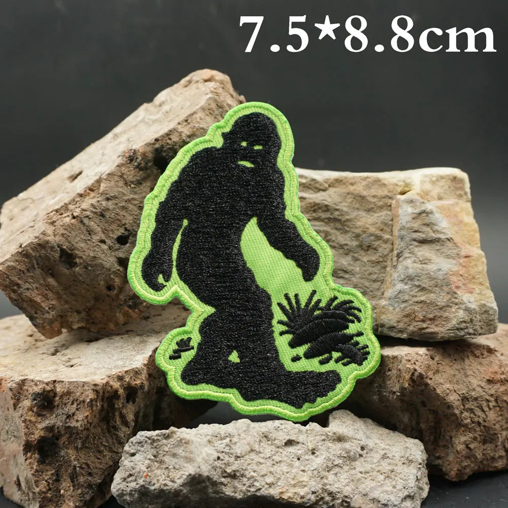 Bigfoot Embroidered Patch