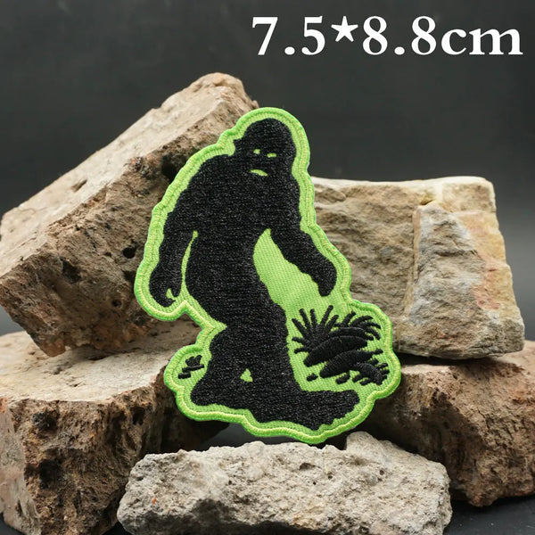 Bigfoot Embroidered Patch