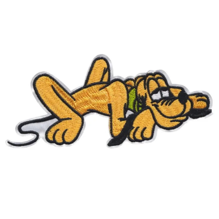 Mickey Mouse 'Pluto | Sleepy' Embroidered Patch