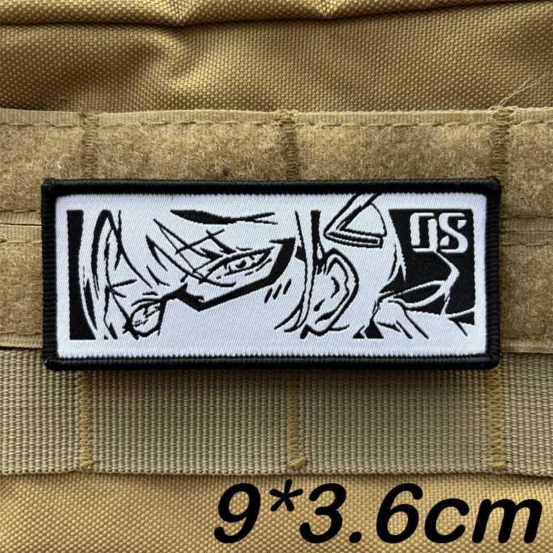 Neon Genesis Evangelion 'Mari Makinami | Staring Eyes' Embroidered Velcro Patch