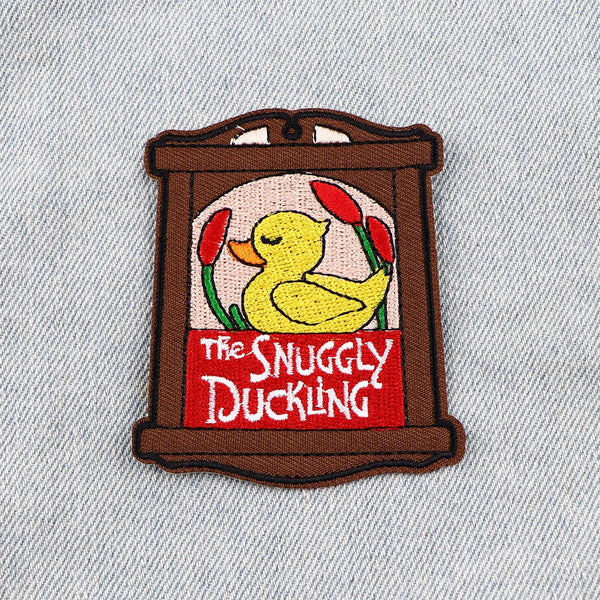 Tangled 'The Snuggly Duckling' Embroidered Patch