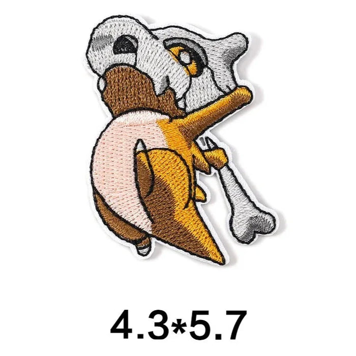 Pocket Monster 'Cubone | Attacking' Embroidered Patch