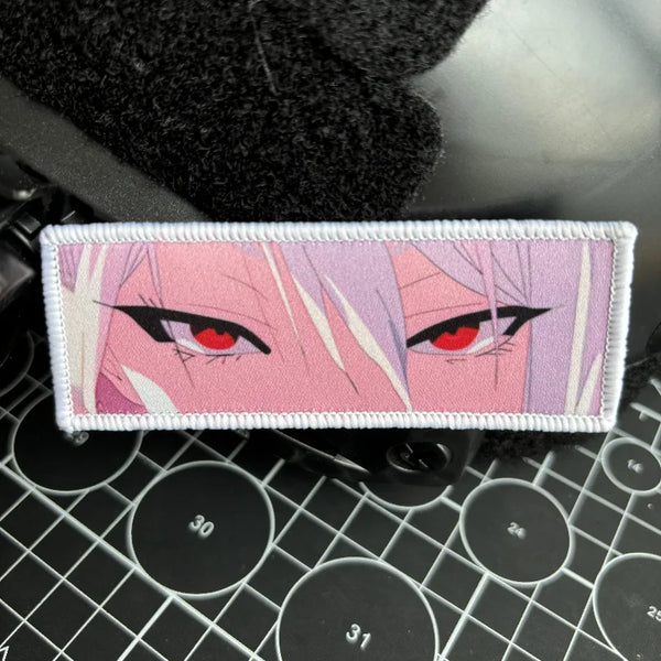 Chainsaw Man 'Power | Fierce Eyes' Embroidered Velcro Patch