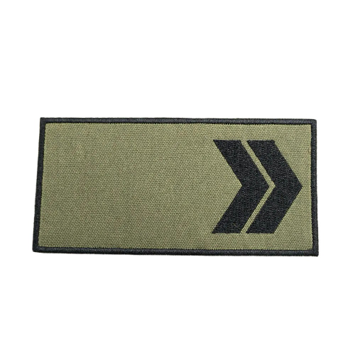 Military Rank 'Master Sergeant | Right' Embroidered Velcro Patch