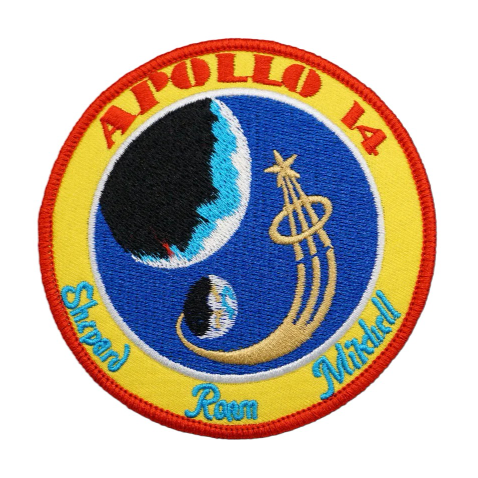 Space 'Apollo 14 | Shepard Roosa Mitchell' Embroidered Velcro Patch