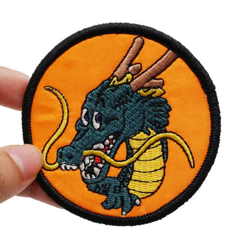 Saiyan Saga 'Shenron | Round' Embroidered Velcro Patch