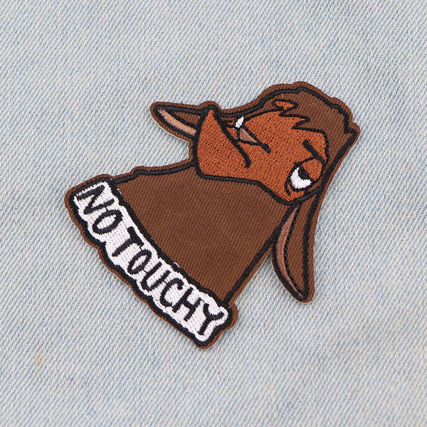 The Emperor's New Groove ‘Kuzco Llama | No Touchy’ Embroidered Patch