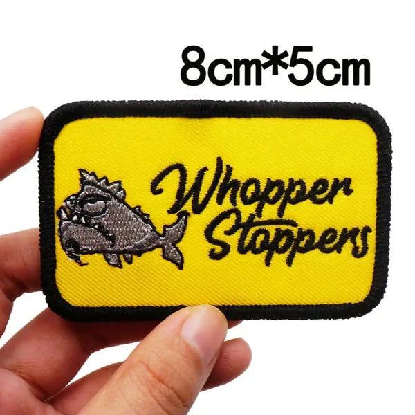 Whopper Stoppers 'Logo' Embroidered Patch