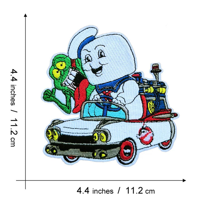 Ghostbusters 'Slimer | Stay Puft | BFF 1.0' Embroidered Patch
