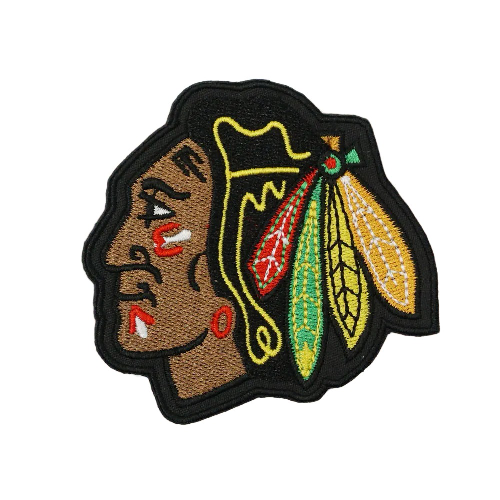 Chicago Blackhawks 'Logo' Embroidered Velcro Patch