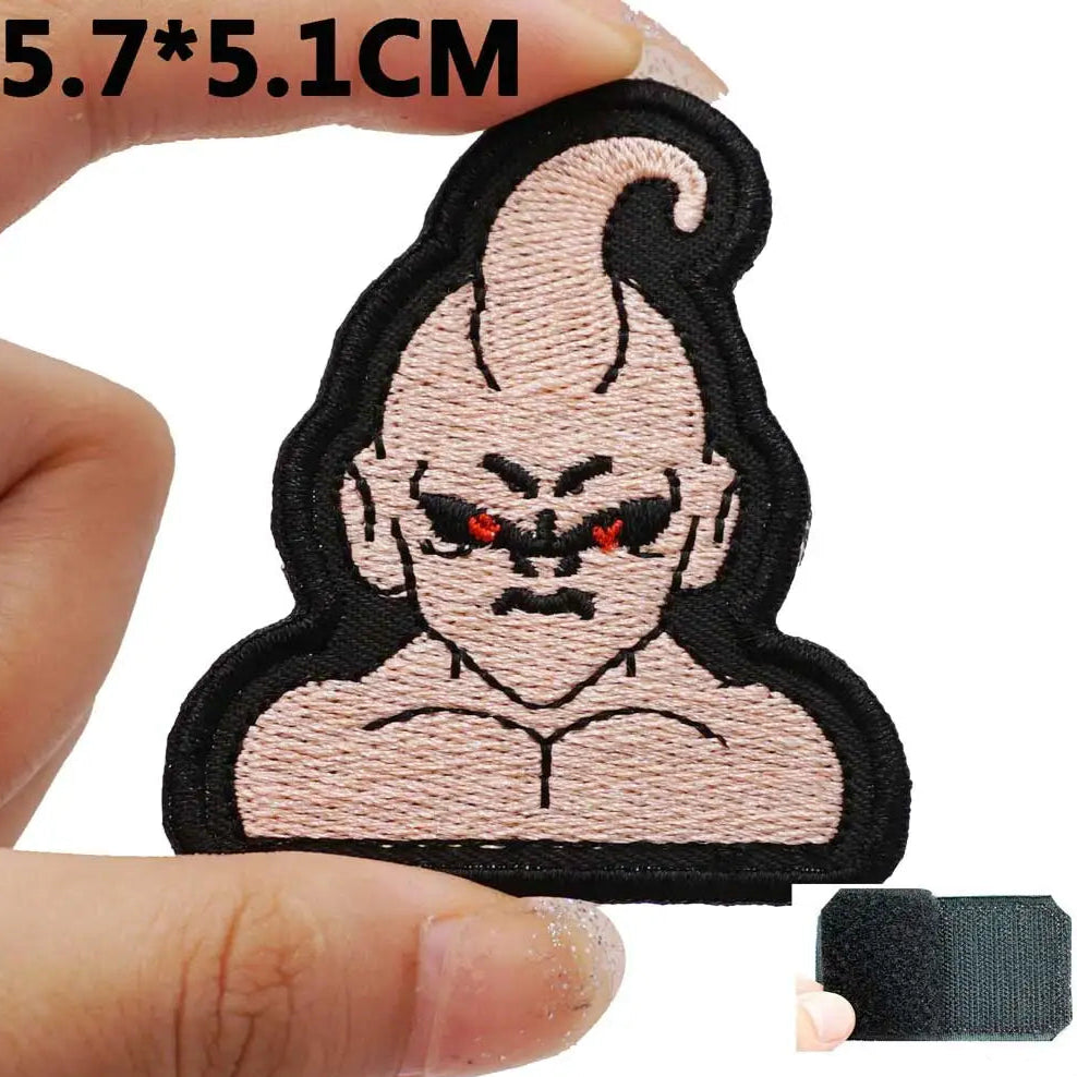 Saiyan Saga 'Majin Buu | Fierce' Embroidered Velcro Patch
