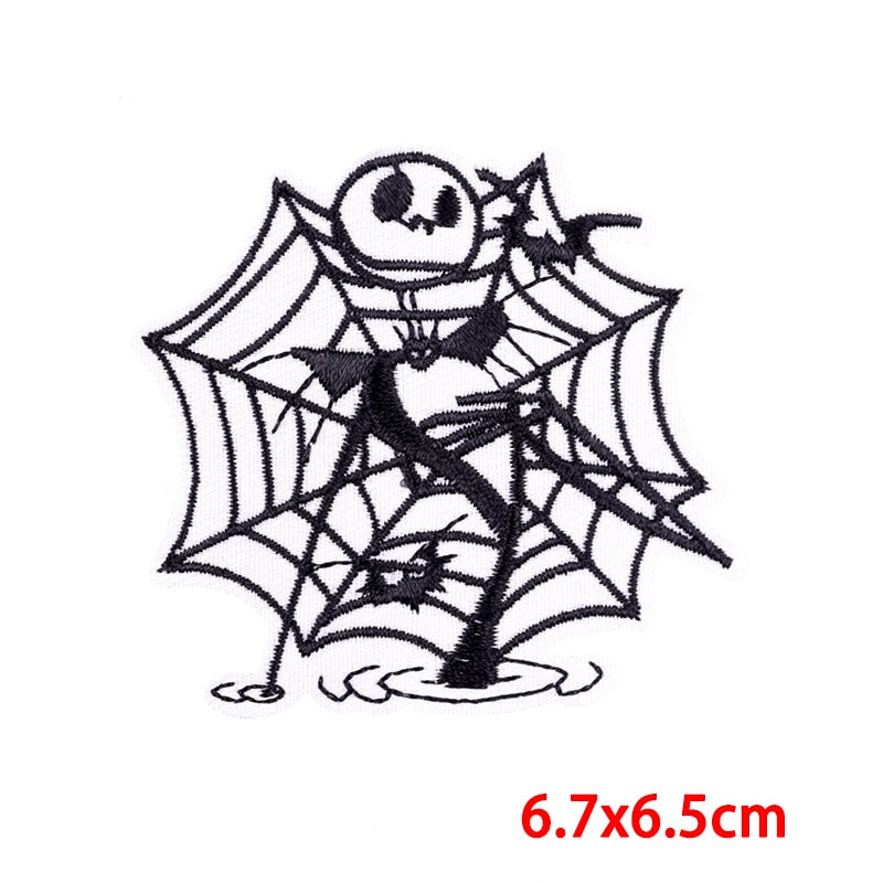 The Nightmare Before Christmas 'Jack | Cobweb' Embroidered Patch