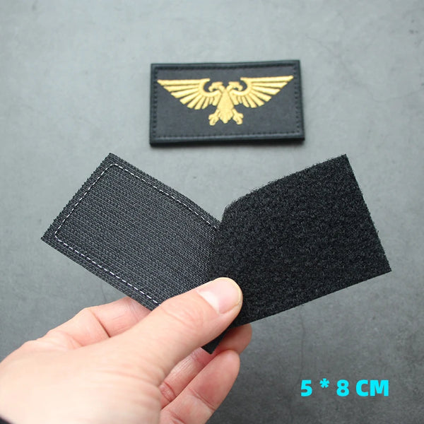 Warhammer 'Imperial Aquila' Embroidered Velcro Patch