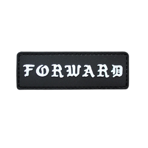 Cool 'Forward' PVC Rubber Velcro Patch