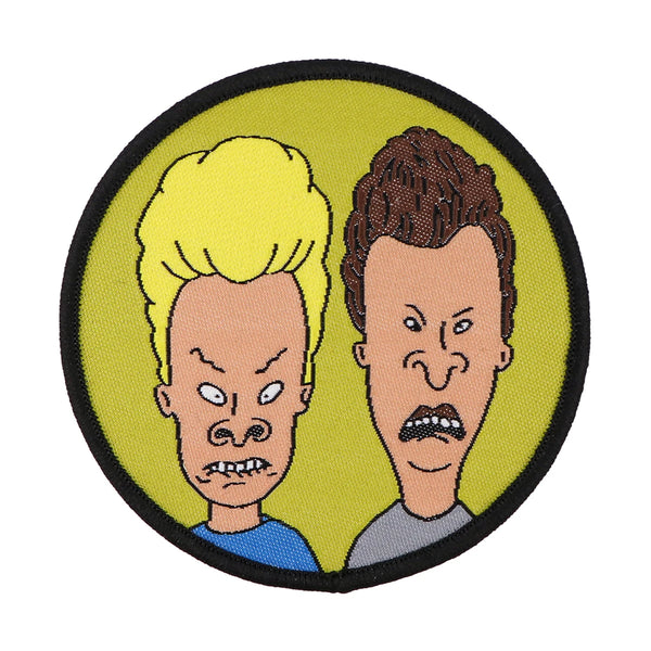 Beavis and Butt-Head ‘Silly Face | Round’ Embroidered Patch