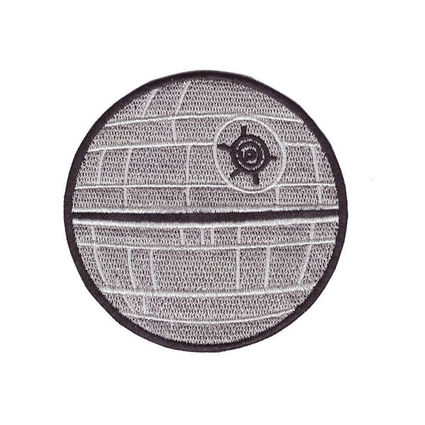 Empire and Rebellion 3" 'Death Star' Embroidered Patch Set