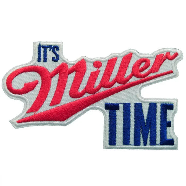 Music 'It's Miller Time' Embroidered Patch