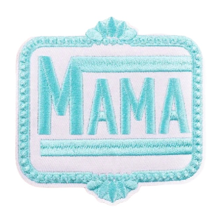 Mama Embroidered Patch