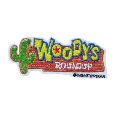 Andy's Room 'Woody's Roundup' Embroidered Patch