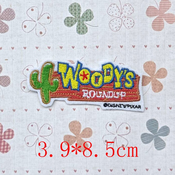 Andy's Room 'Woody's Roundup' Embroidered Patch