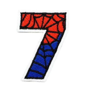 Spider-Man Number 'Seven' Embroidered Patch