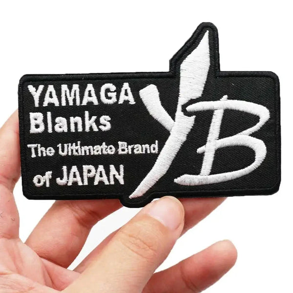 Yamaga Blanks 'The Ultimate Brand of Japan Logo' Embroidered Velcro Patch