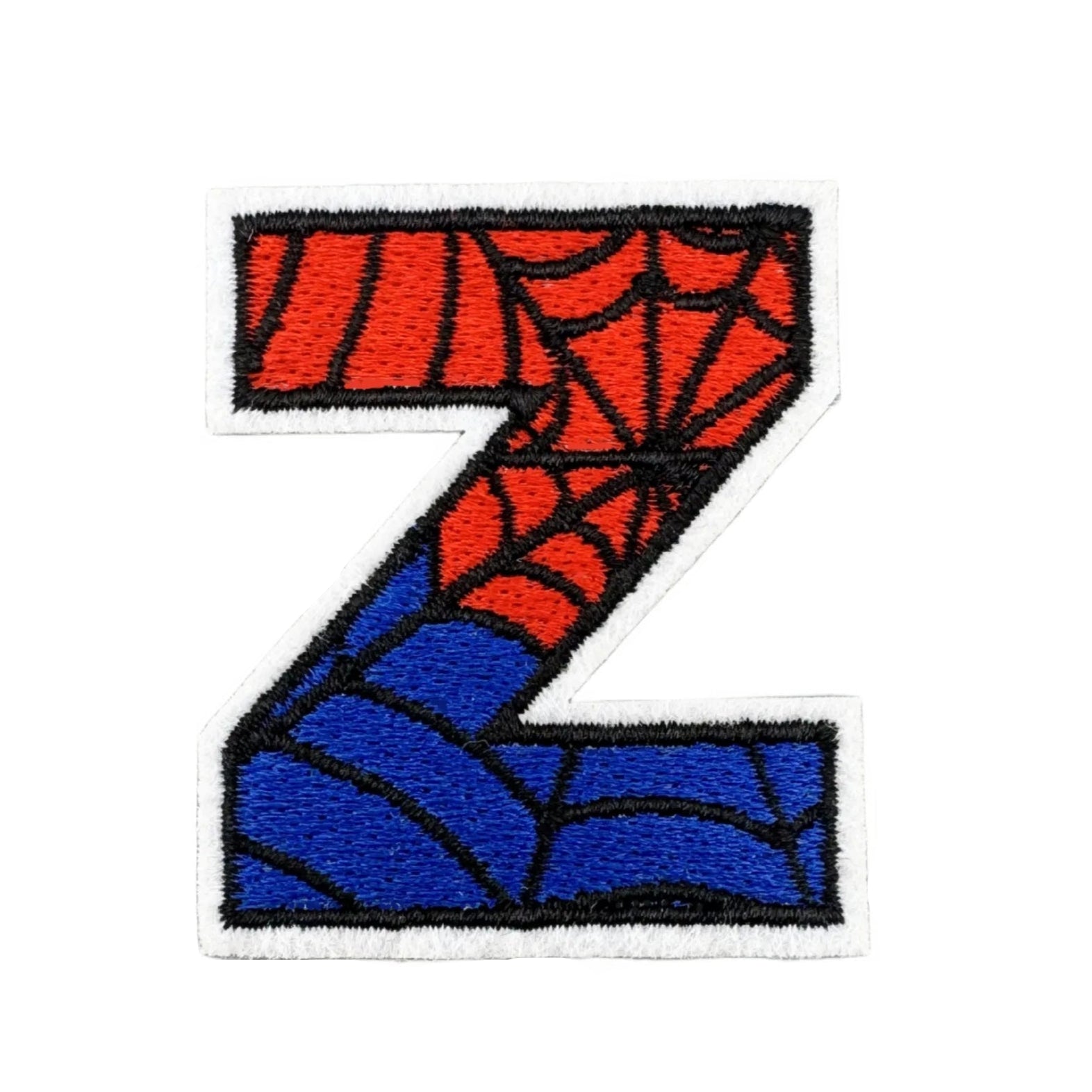Spider-Man Letter 'Letter Z' Embroidered Patch
