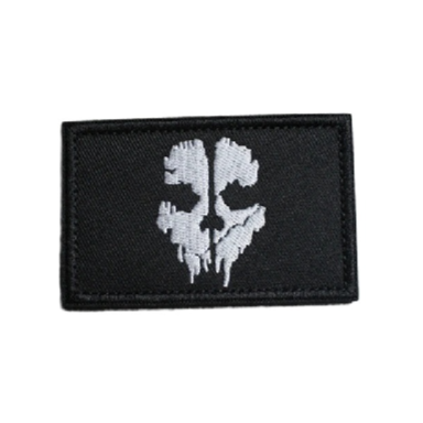 Call of Duty 'Ghost Logo' Embroidered Velcro Patch