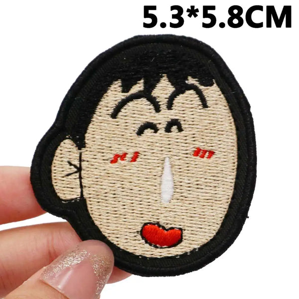 Crayon Shin Chan 'Bo-chan | Head' Embroidered Patch