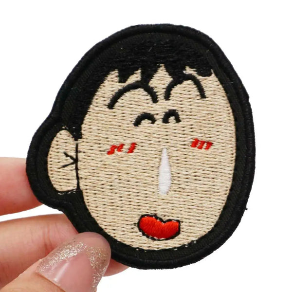 Crayon Shin Chan 'Bo-chan | Head' Embroidered Patch