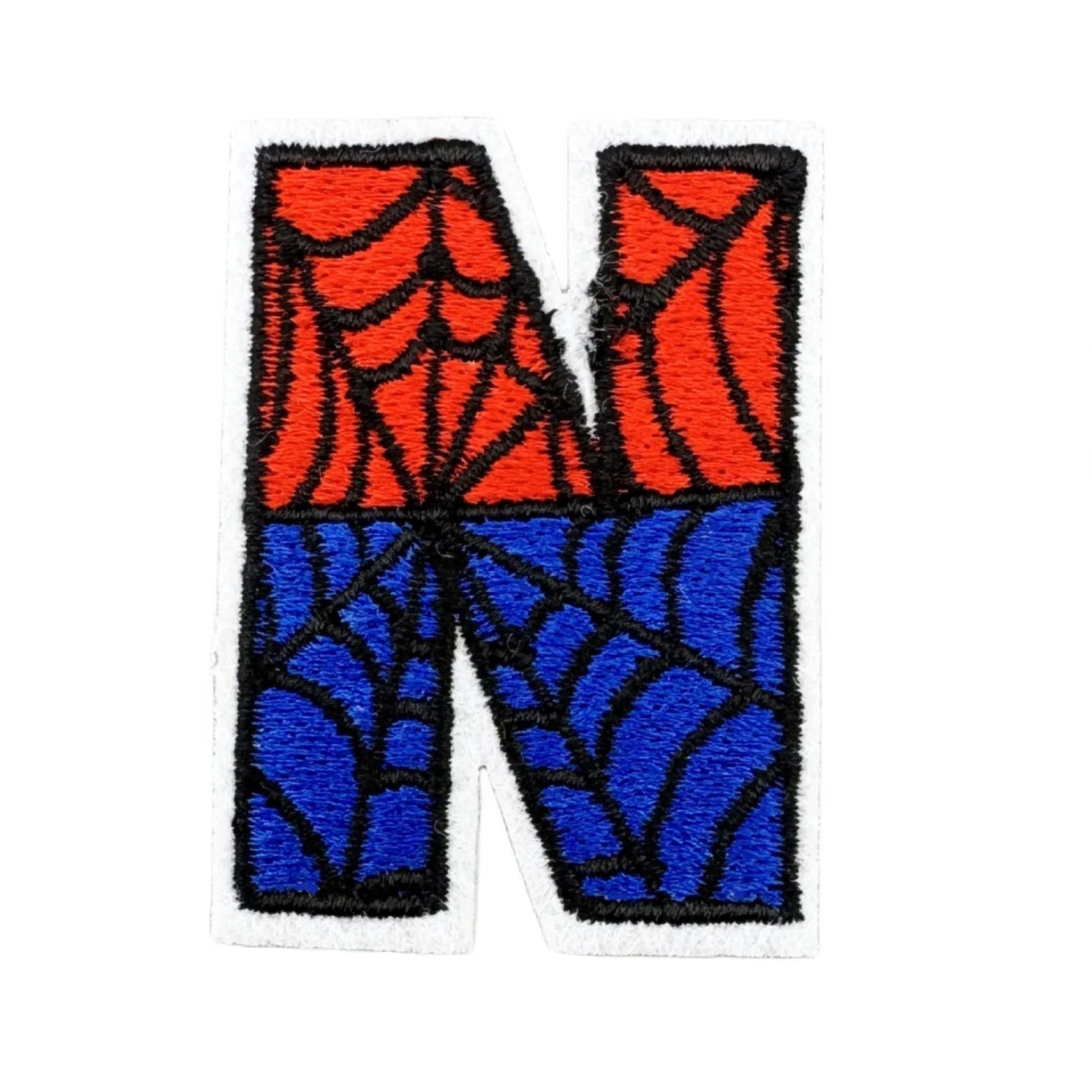 Spider-Man Letter 'Letter N' Embroidered Patch