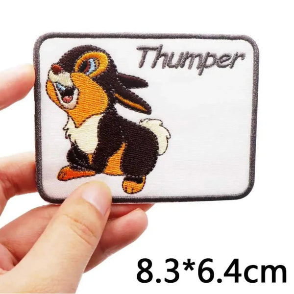 Bambi 'Thumper | Square' Embroidered Patch