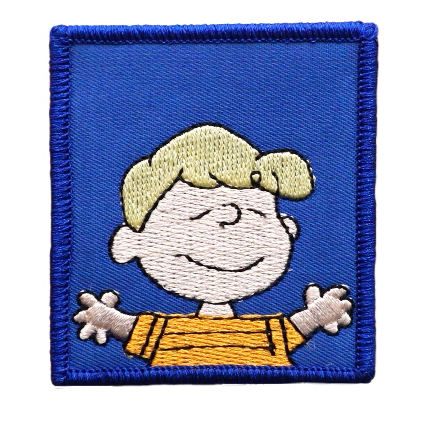 The Peanuts Movie 'Schroeder' Embroidered Velcro Patch