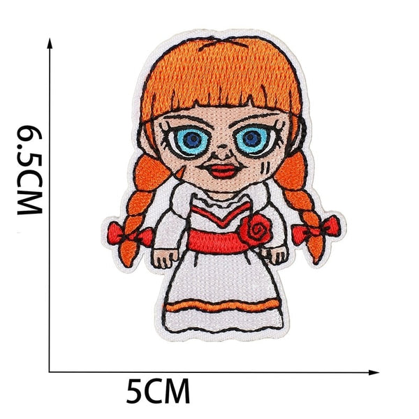 Annabelle 'Chibi Doll' Embroidered Patch