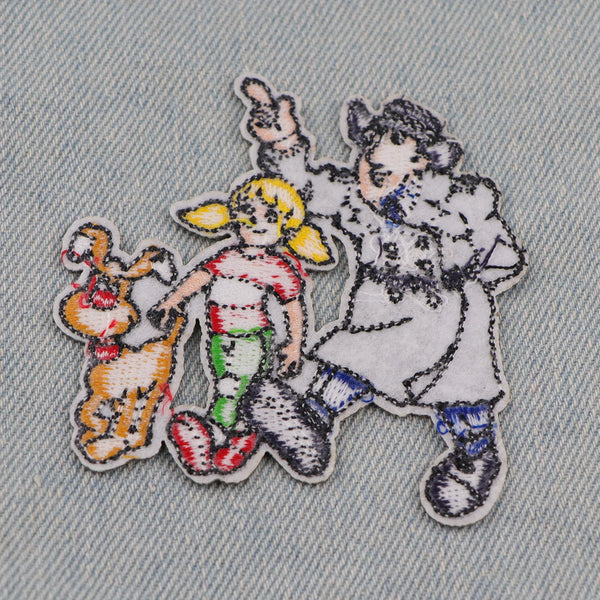 Inspector Gadget 'Penny and Brain' Embroidered Patch