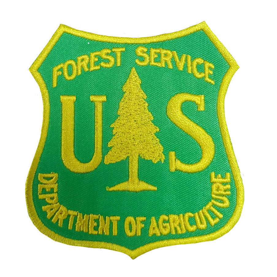 Emblem 'U.S. Forest Service' Embroidered Velcro Patch