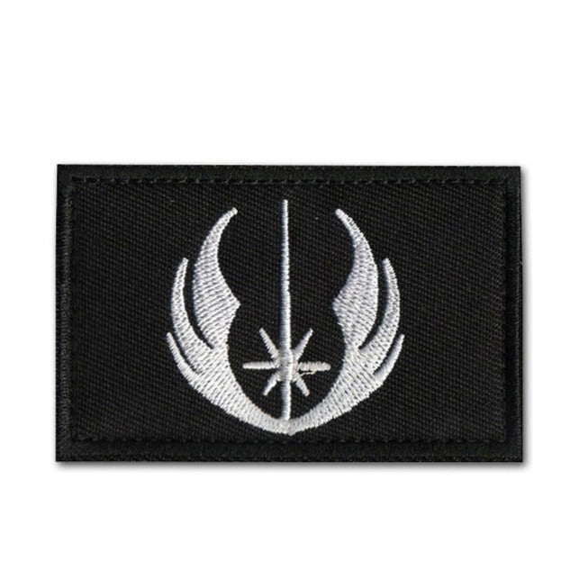 Empire and Rebellion 'Jedi Order Symbol 2.0' Embroidered Velcro Patch