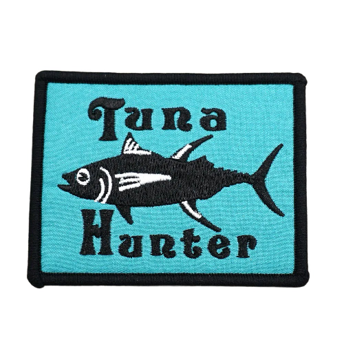 Tuna Hunter 'Square' Embroidered Velcro Patch