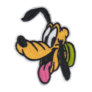 Mickey Mouse 'Pluto | Head' Embroidered Patch