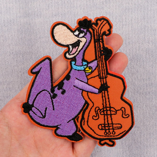 The Flintstones 'Dino | Playing Double Bass' Embroidered Patch