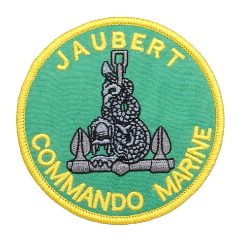 Military Tactical 'Jaubert Commando Marine' Embroidered Velcro Patch