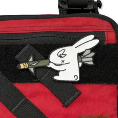 Cute Rabbit 'AIM-9 Sidewinder Missile | 1.0' Embroidered Velcro Patch