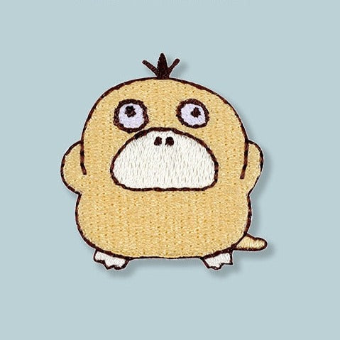 Pocket Monster 'Cute Psyduck | Looking Up' Embroidered Patch