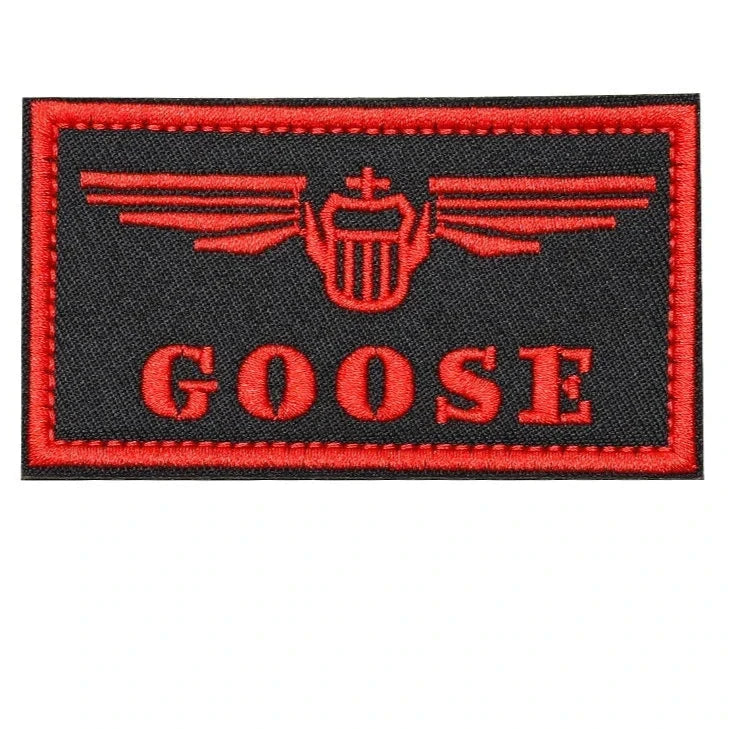 Top Gun 'Goose | Name Tag' Embroidered Velcro Patch