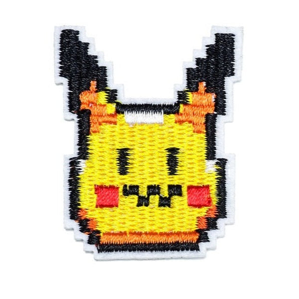 Pocket Monster 'Pikachu | Pixel | 2.0' Embroidered Patch