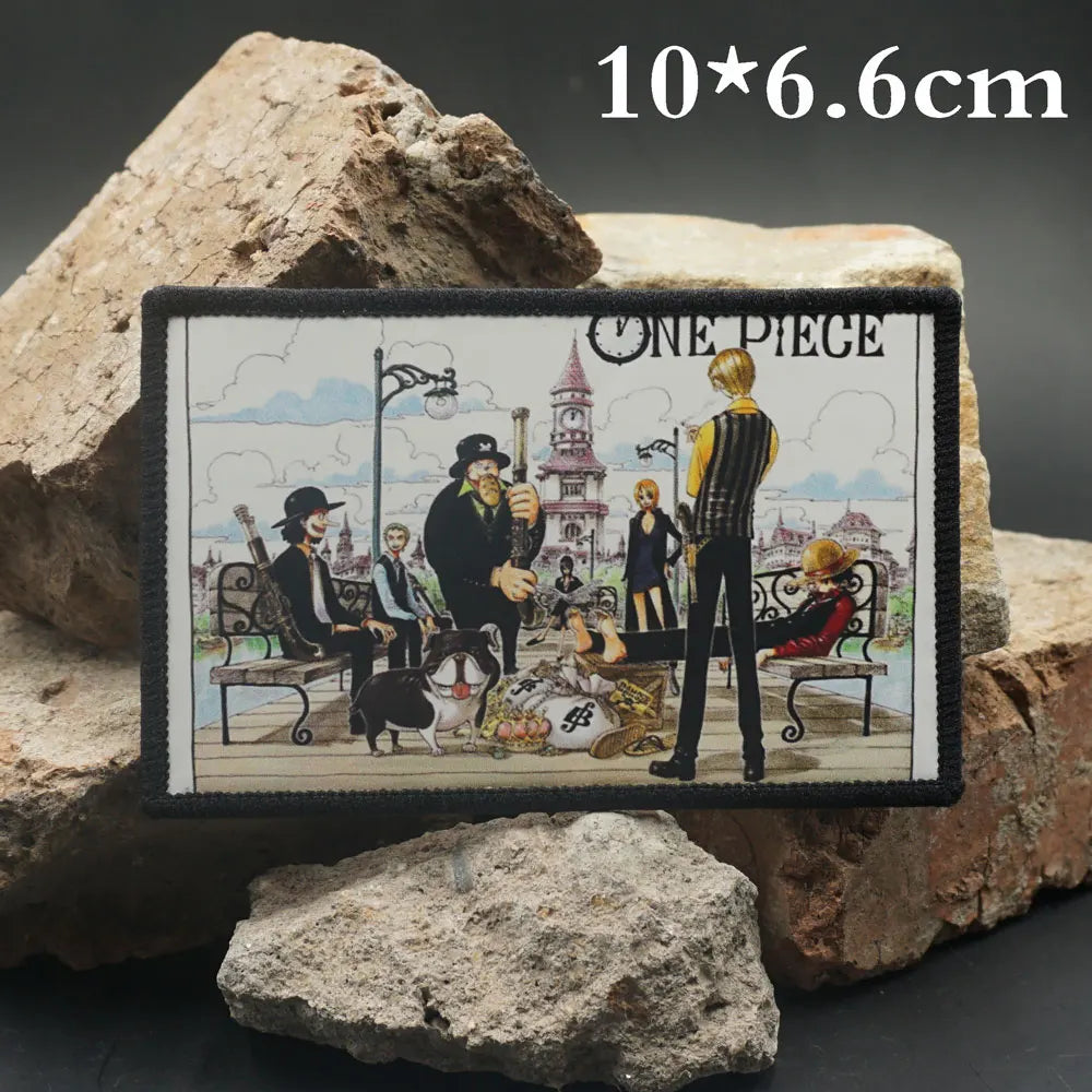 One Piece 'Sanji with The Pirates At The Park' Embroidered Patch
