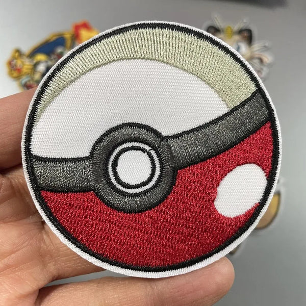 Pocket Monster 'Pokeball 5.0' Embroidered Patch