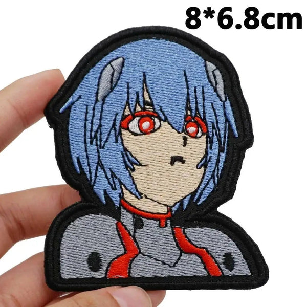 Neon Genesis Evangelion 'Rei Ayanami' Embroidered Patch