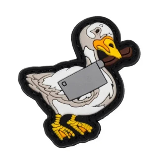 Goose 'Cleaver Knife' PVC Rubber Velcro Patch